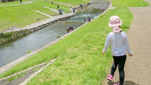 一ノ瀬親水公園は足場が良い