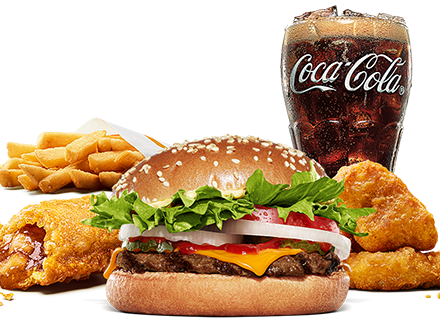 バーガーキングセットメニュー